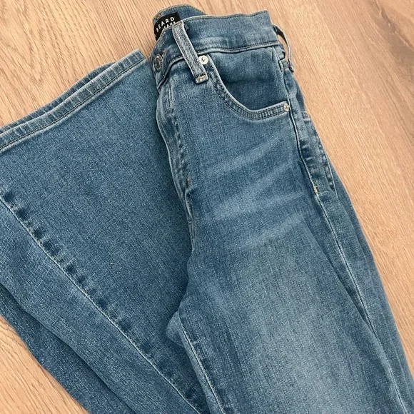 Veronica Beard jeans Beverly skinny flare high rise jean